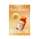 Desconto Sundown® 25%