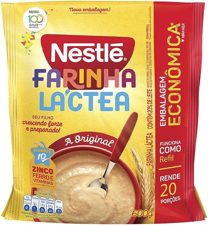 Nestlé Farinha Láctea Tradicional 600g